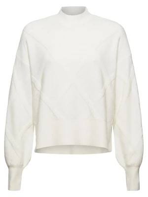 Zdjęcie produktu ESPRIT Sweter w kolorze białym rozmiar: XXL