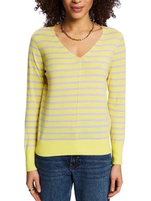 Zdjęcie produktu ESPRIT Sweter w kolorze żółtym rozmiar: XL