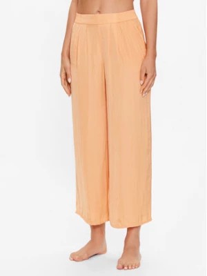 Zdjęcie produktu Etam Spodnie piżamowe 6538054 Pomarańczowy Relaxed Fit