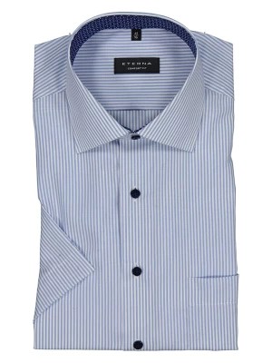 Zdjęcie produktu Eterna Koszula - Comfort fit - w kolorze niebiesko-białym rozmiar: 43