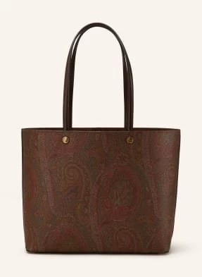 Zdjęcie produktu Etro Torba Shopper Etro Essential Medium Z Saszetką braun