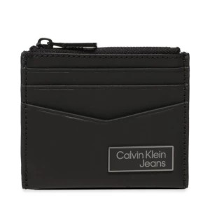 Zdjęcie produktu Etui na karty kredytowe Calvin Klein Jeans Logo Plaqueid Cardholder W/Zip K50K510130 Czarny
