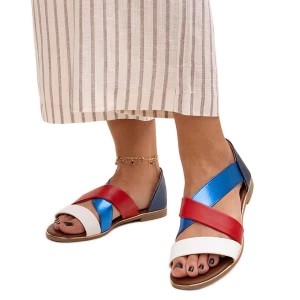 Zdjęcie produktu Evento Kolorowe sandały z zakrytą piętą Massawa białe