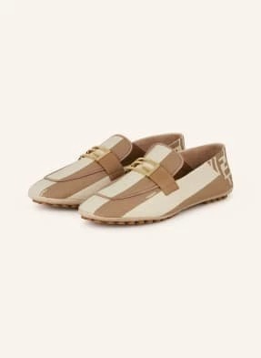 Zdjęcie produktu Fendi Loafersy beige