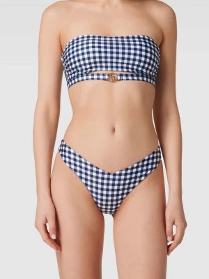 Zdjęcie produktu Figi bikini ze wzorem w kratę Guess