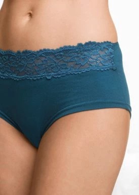 Zdjęcie produktu Figi maxi panty 4 +1 (5 par) bonprix