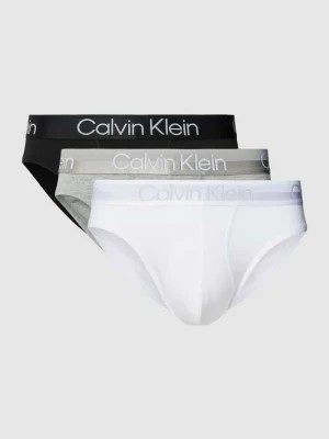 Zdjęcie produktu Figi z elastycznym paskiem z logo w zestawie 3 szt. Calvin Klein Underwear