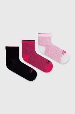 Zdjęcie produktu Fila skarpetki 3-pack damskie kolor różowy F6947