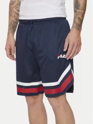 Zdjęcie produktu Fila Szorty sportowe FAM0651 Granatowy Regular Fit