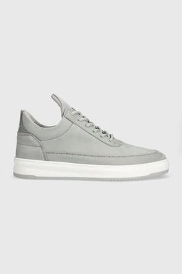 Zdjęcie produktu Filling Pieces sneakersy nubukowe Low Top Base kolor szary 10120591288