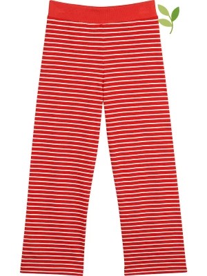 Zdjęcie produktu finkid Spodnie "Silli" w kolorze czerwonym rozmiar: 80/90