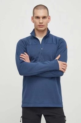 Zdjęcie produktu Fjallraven bluza sportowa Abisko Lite kolor niebieski gładka F87113