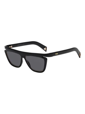 Zdjęcie produktu Fluo Sunglasses Black/Dark Grey Fendi