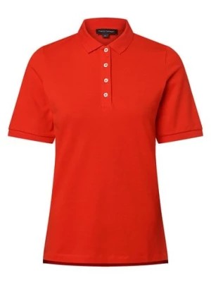 Zdjęcie produktu Franco Callegari Damska koszulka polo Kobiety Bawełna czerwony jednolity,
