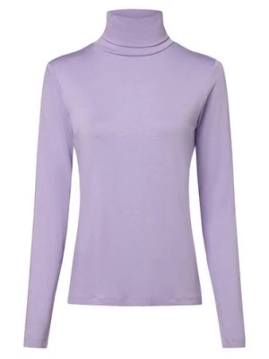 Zdjęcie produktu Franco Callegari Damska koszulka z długim rękawem Kobiety wiskoza lila jednolity,