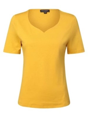 Zdjęcie produktu Franco Callegari Koszulka damska Kobiety Bawełna żółty jednolity,