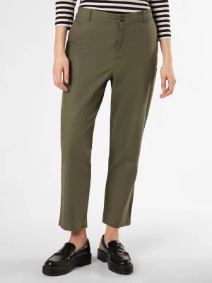 Zdjęcie produktu Franco Callegari Spodnie z dodatkiem lnu Kobiety Bawełna zielony jednolity,