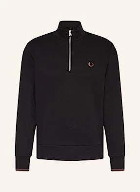 Zdjęcie produktu Fred Perry Bluza Dresowa Typu Troyer schwarz