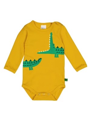 Zdjęcie produktu Fred´s World by GREEN COTTON Body "Croco" w kolorze żółtym rozmiar: 98