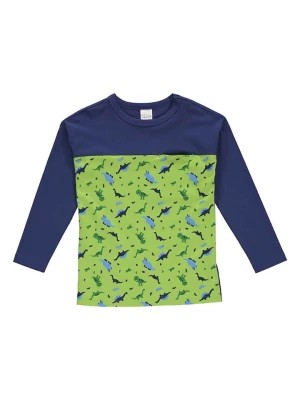 Zdjęcie produktu Fred´s World by GREEN COTTON Koszulka "Dinosaur" w kolorze granatowo-zielonym rozmiar: 134