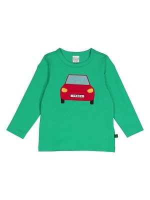 Zdjęcie produktu Fred´s World by GREEN COTTON Koszulka "Hello car" w kolorze zielonym rozmiar: 128