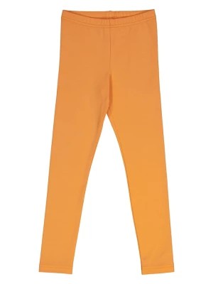 Zdjęcie produktu Fred´s World by GREEN COTTON Legginsy "Alfa" w kolorze pomarańczowym rozmiar: 128