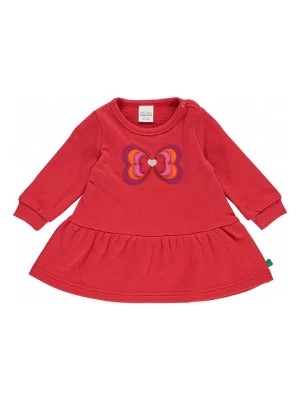 Zdjęcie produktu Fred´s World by GREEN COTTON Sukienka dresowe "Heart" w kolorze czerwonym rozmiar: 74
