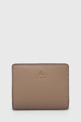 Zdjęcie produktu Furla portfel skórzany damski kolor beżowy
