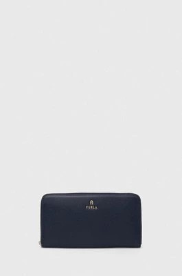 Zdjęcie produktu Furla portfel skórzany damski kolor granatowy