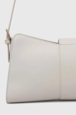 Zdjęcie produktu Furla torebka skórzana kolor beżowy