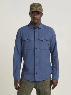 Zdjęcie produktu G-Star Koszula - Slim fit - w kolorze niebieskim rozmiar: XL