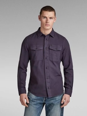 Zdjęcie produktu G-Star Koszula w kolorze fioletowym rozmiar: L