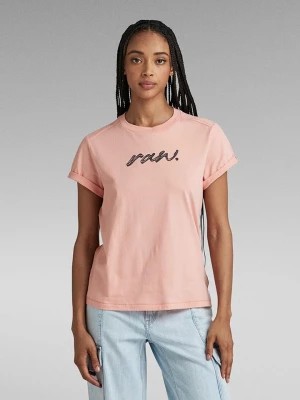 Zdjęcie produktu G-Star Koszulka w kolorze łososiowym rozmiar: L