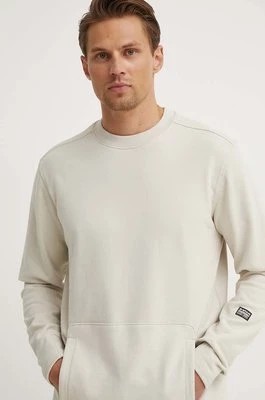 Zdjęcie produktu G-Star Raw bluza bawełniana męska kolor beżowy gładka D24680-D562