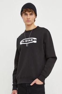 Zdjęcie produktu G-Star Raw bluza męska kolor czarny z nadrukiem