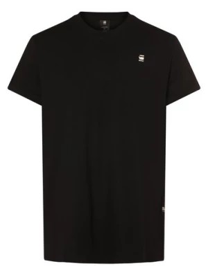 Zdjęcie produktu G-Star RAW Koszulka męska - Lash Mężczyźni Dżersej czarny jednolity,