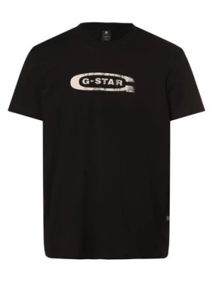 Zdjęcie produktu G-Star RAW Koszulka męska Mężczyźni Bawełna czarny nadruk,