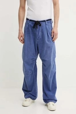 Zdjęcie produktu G-Star Raw spodnie bawełniane kolor niebieski proste D24487-D295