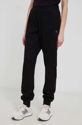 Zdjęcie produktu G-Star Raw spodnie dresowe kolor czarny gładkie