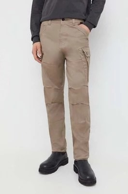 Zdjęcie produktu G-Star Raw spodnie męskie kolor beżowy w fasonie cargo