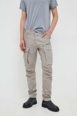 Zdjęcie produktu G-Star Raw spodnie męskie kolor szary w fasonie cargo
