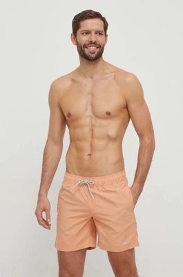 Zdjęcie produktu G-Star Raw szorty kąpielowe kolor pomarańczowy