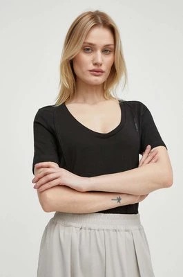 Zdjęcie produktu G-Star Raw t-shirt bawełniany damski kolor czarny