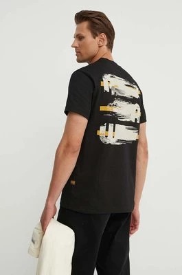 Zdjęcie produktu G-Star Raw t-shirt bawełniany męski kolor czarny gładki D24684-C336