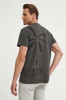 Zdjęcie produktu G-Star Raw t-shirt bawełniany męski kolor czarny gładki D24688-B256