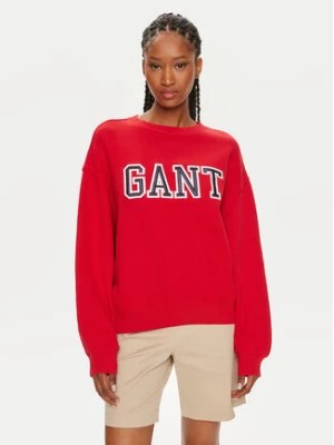 Zdjęcie produktu Gant Bluza Logo 4200840 Czerwony Relaxed Fit