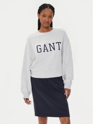 Zdjęcie produktu Gant Bluza Logo 4200840 Szary Relaxed Fit