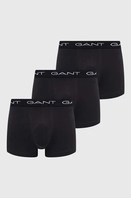 Zdjęcie produktu Gant bokserki 3-pack męskie kolor czarny 900013003