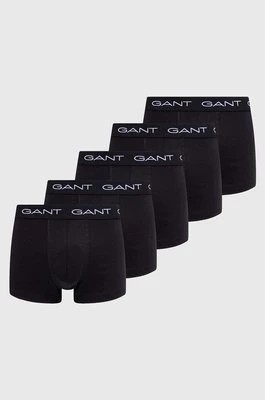 Zdjęcie produktu Gant bokserki 5-pack męskie kolor czarny