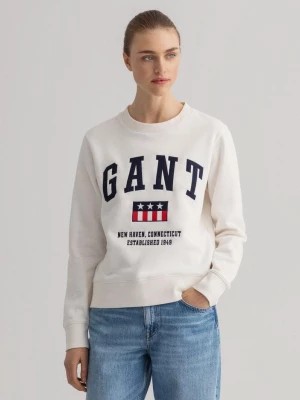Zdjęcie produktu GANT damska bluza z nadrukiem z okrągłym dekoltem